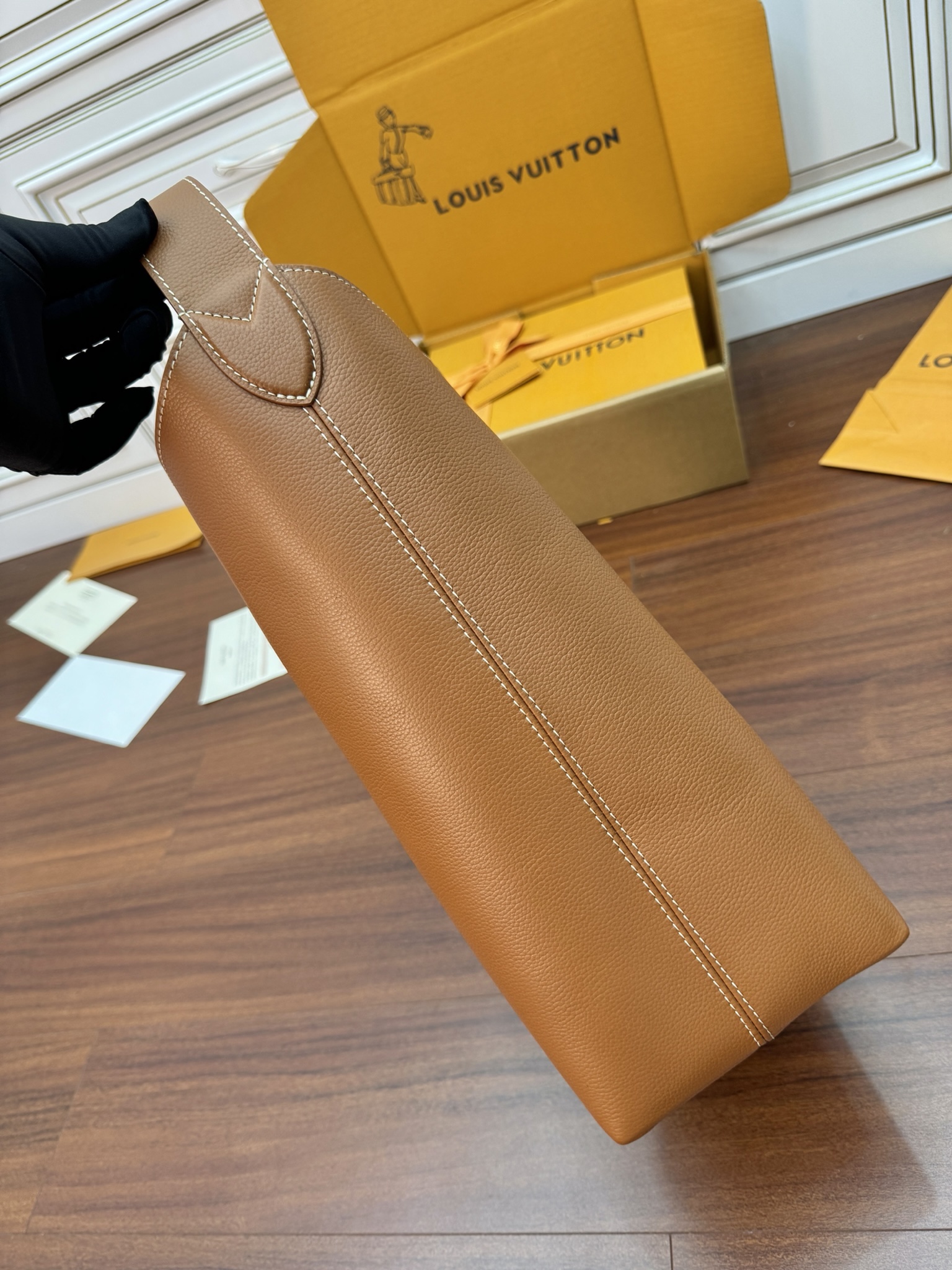 M24974 dynamic electronic chip, gift bag, protective paper, copperplate electronic label, certificate) The leather is genuine OEM Italian A-grade leather (super genuine): the so-called super genuine - Image 22