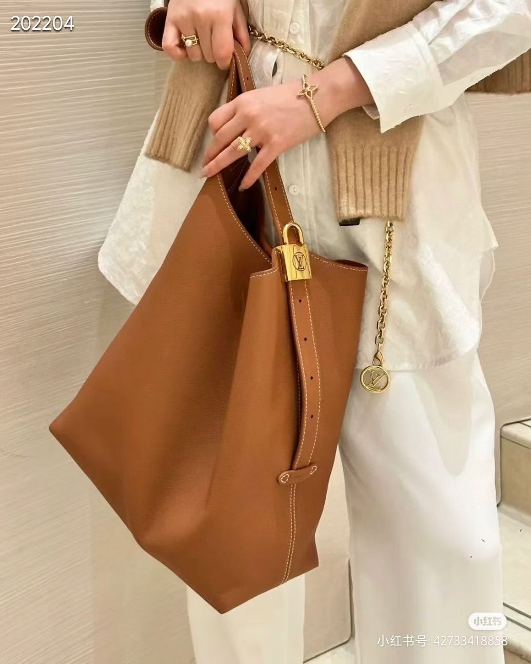 M24974 dynamic electronic chip, gift bag, protective paper, copperplate electronic label, certificate) The leather is genuine OEM Italian A-grade leather (super genuine): the so-called super genuine - Image 31