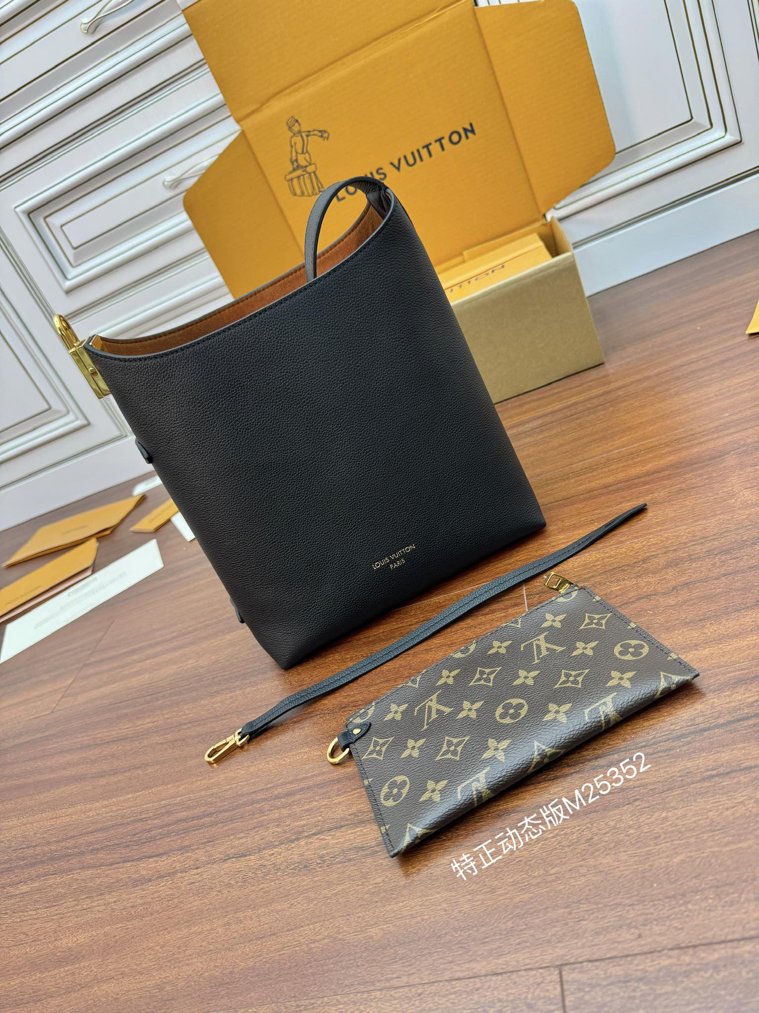 M25352 dynamic electronic chip, gift bag, protective paper, copperplate electronic label, certificate) The leather is genuine OEM Italian A-grade leather (super genuine): the so-called super genuine - Image 2