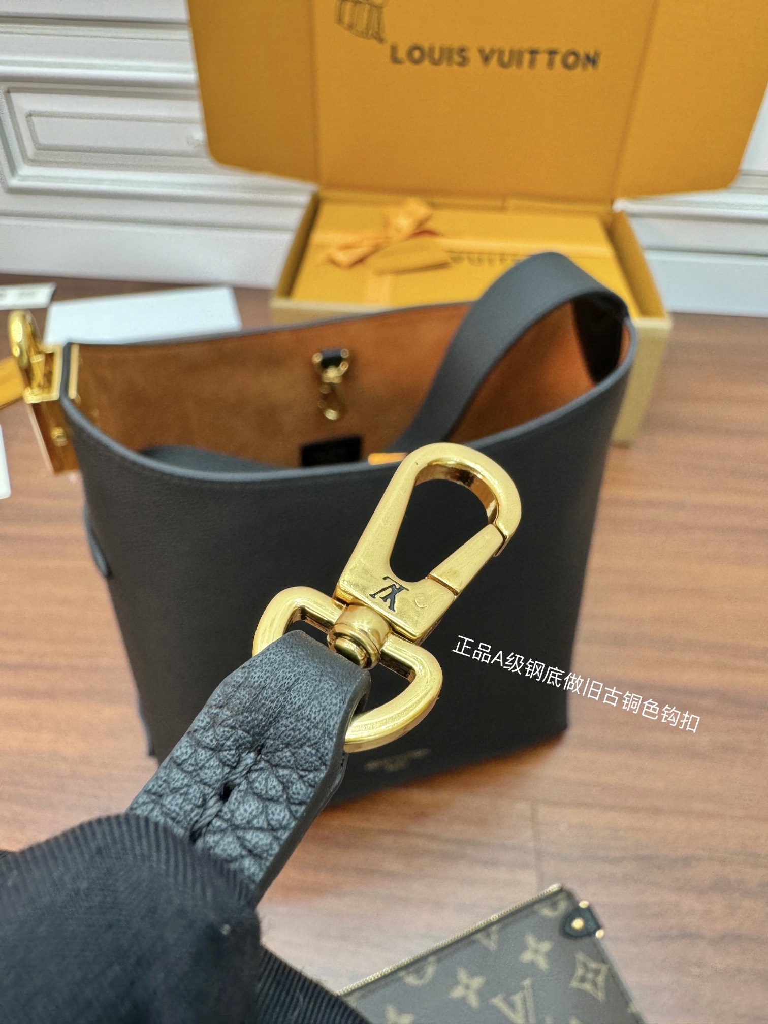 M25352 dynamic electronic chip, gift bag, protective paper, copperplate electronic label, certificate) The leather is genuine OEM Italian A-grade leather (super genuine): the so-called super genuine - Image 5