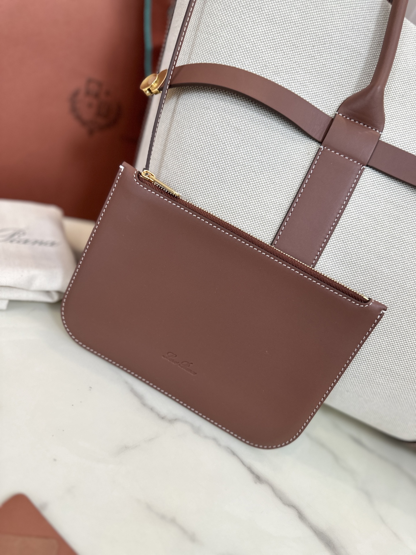 Loro Piana|New Ghiera Shopper large Ultra-large capacity design, versatile use - Image 4