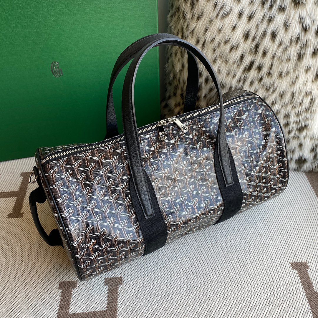 The latest Goyard barrel 40, sports travel bag, can be matched with MM size shoulder strap, three wearing methods π Size 40CMX23CMX23CM Style No - Image 2