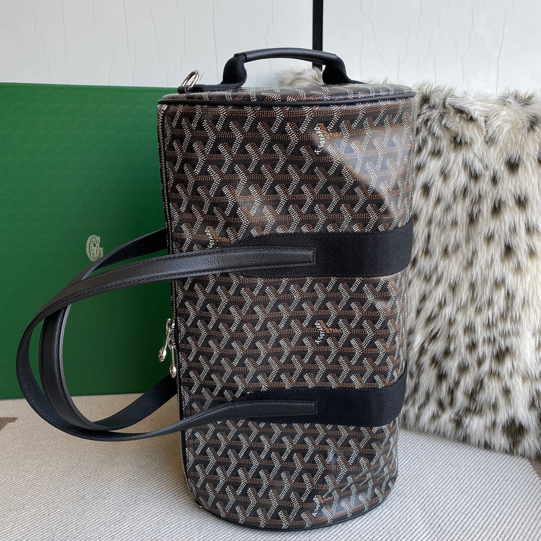 The latest Goyard barrel 40, sports travel bag, can be matched with MM size shoulder strap, three wearing methods π Size 40CMX23CMX23CM Style No - Image 3