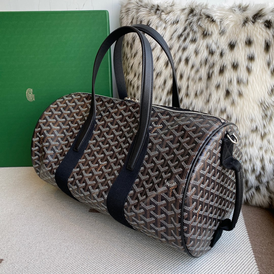 The latest Goyard barrel 40, sports travel bag, can be matched with MM size shoulder strap, three wearing methods π Size 40CMX23CMX23CM Style No - Image 4