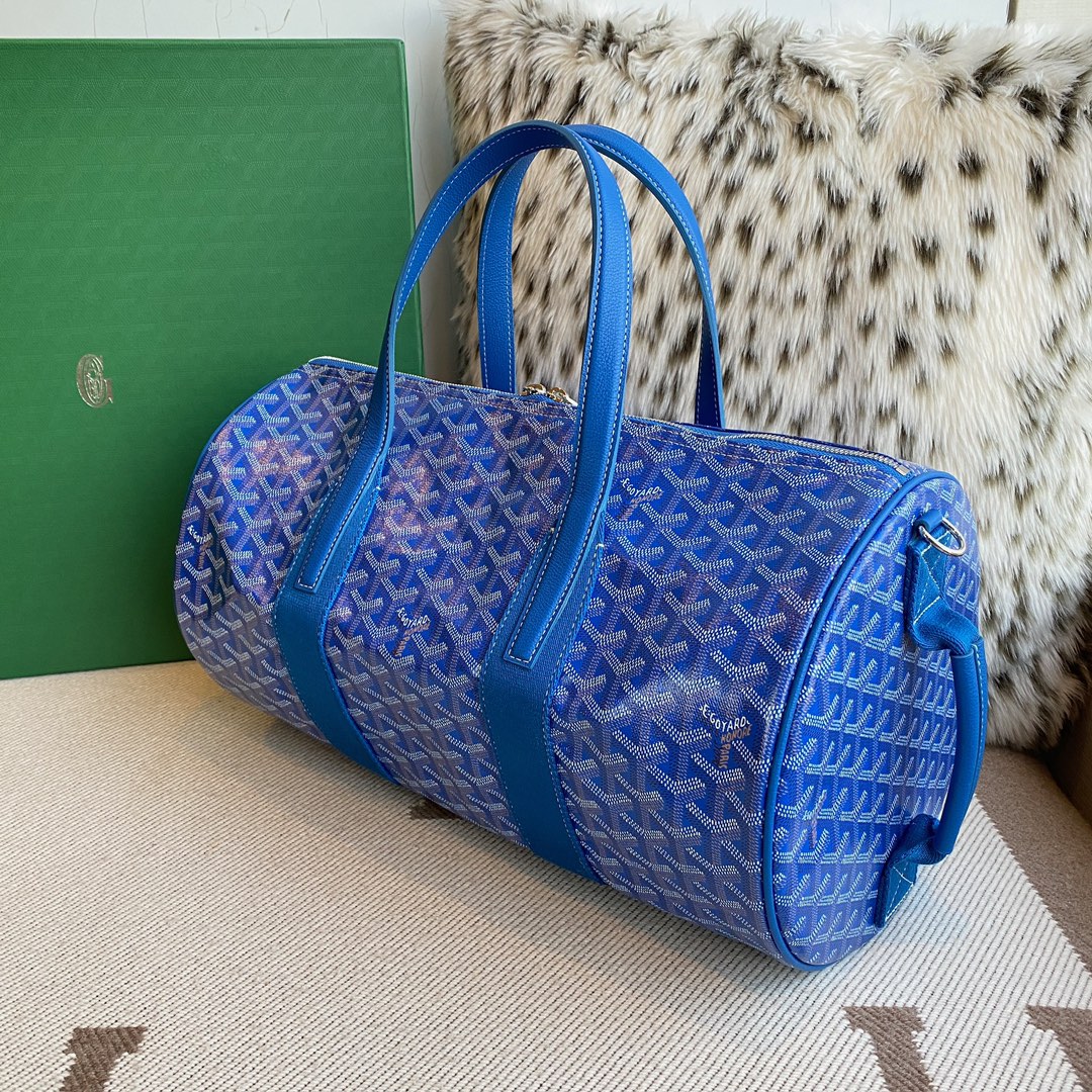 The latest Goyard barrel 40, sports travel bag, can be matched with MM size shoulder strap, three wearing methods π Size 40CMX23CMX23CM Style No - Image 2
