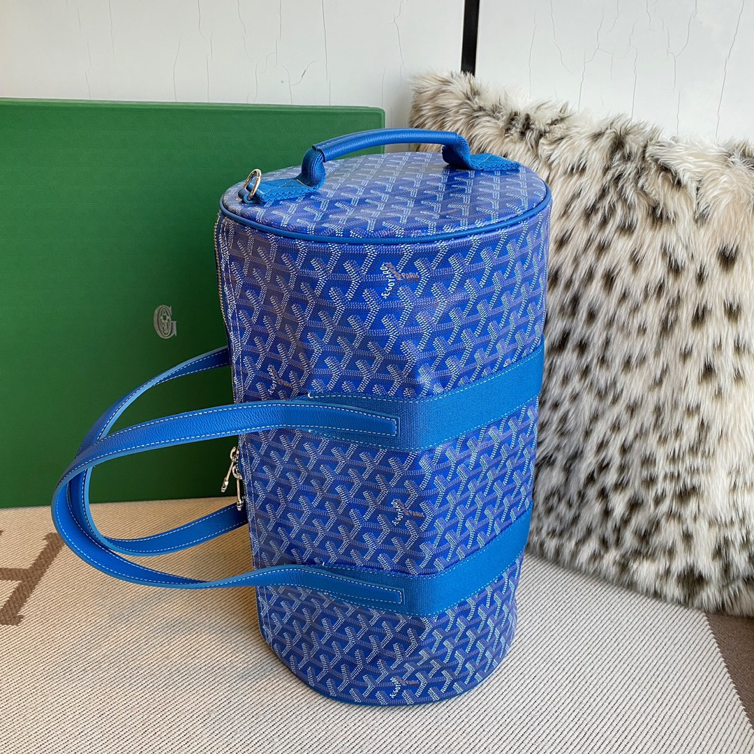 The latest Goyard barrel 40, sports travel bag, can be matched with MM size shoulder strap, three wearing methods π Size 40CMX23CMX23CM Style No - Image 3