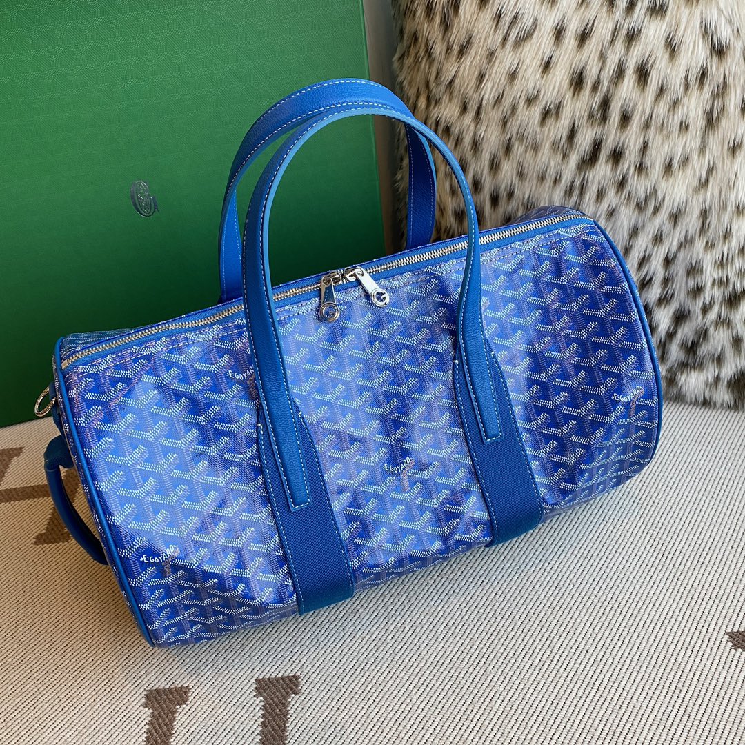 The latest Goyard barrel 40, sports travel bag, can be matched with MM size shoulder strap, three wearing methods π Size 40CMX23CMX23CM Style No - Image 4