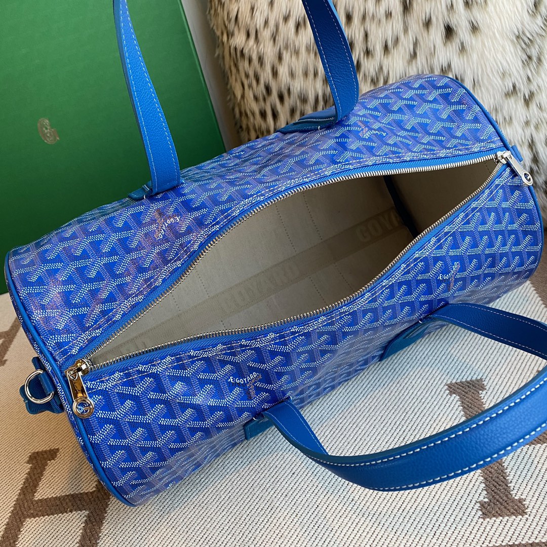 The latest Goyard barrel 40, sports travel bag, can be matched with MM size shoulder strap, three wearing methods π Size 40CMX23CMX23CM Style No - Image 5