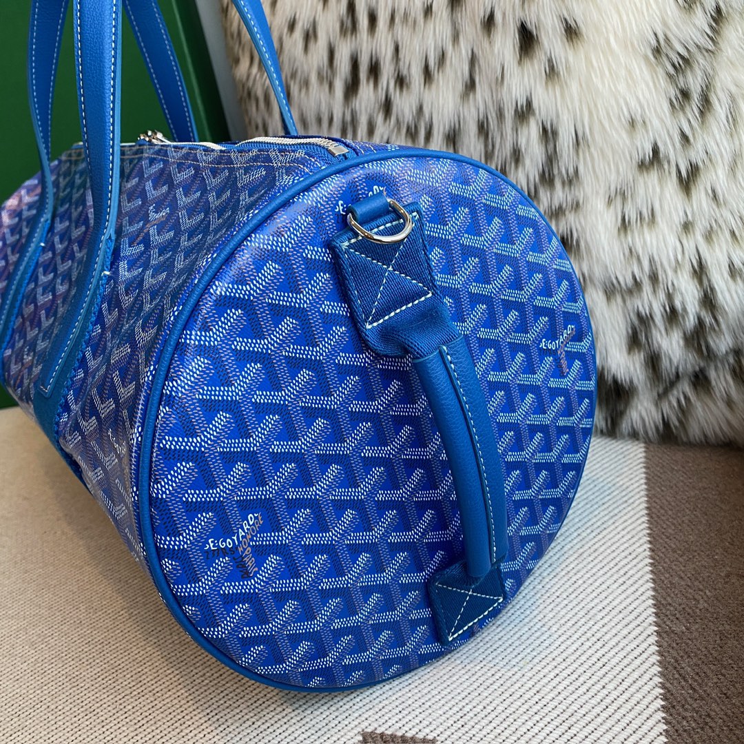 The latest Goyard barrel 40, sports travel bag, can be matched with MM size shoulder strap, three wearing methods π Size 40CMX23CMX23CM Style No - Image 8