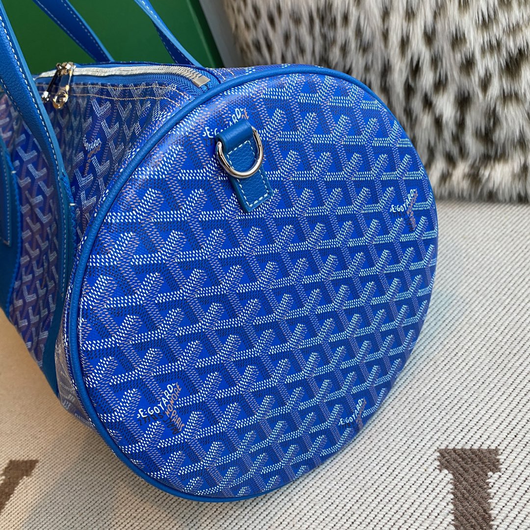 The latest Goyard barrel 40, sports travel bag, can be matched with MM size shoulder strap, three wearing methods π Size 40CMX23CMX23CM Style No - Image 9
