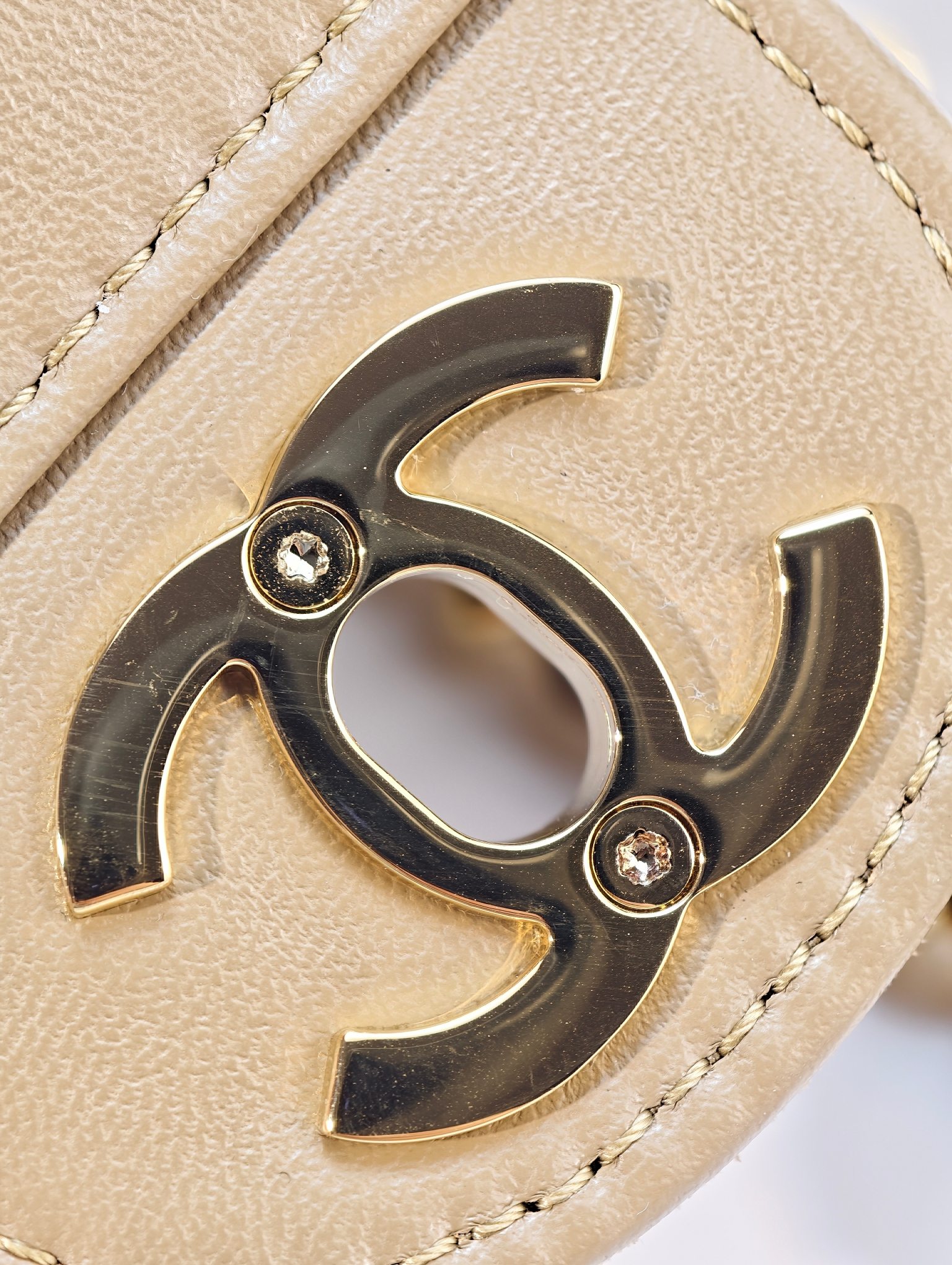 26B suede CF camel/gold buckle mini - Image 45