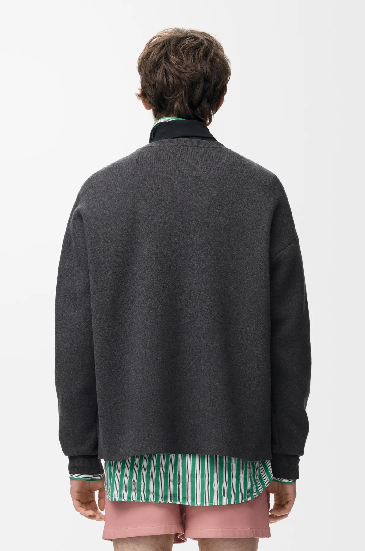 LOEWE ss26 pocket embossed logo sweater Fabric: Cotton blended wool, 70% cotton, 15% wool, 10% viscose - Image 12