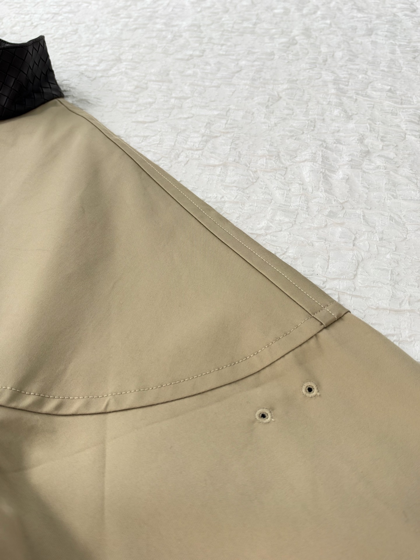 Bottega Venet* Bv diamond woven pattern jacket The rhombus woven leather at the neckline is individually molded and woven - Image 10