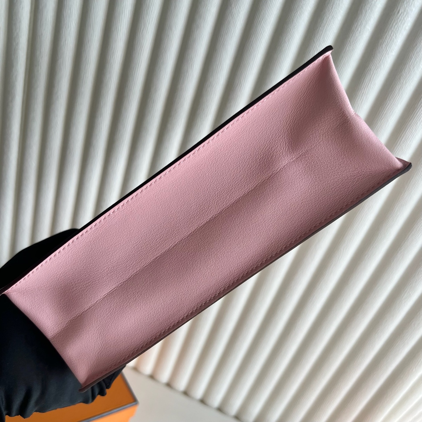 In stock Kelly danse 22cm Swift Color: 3Q new pink Rose Sakura, fully handmade wax thread sewing Ghw Stock - Image 9