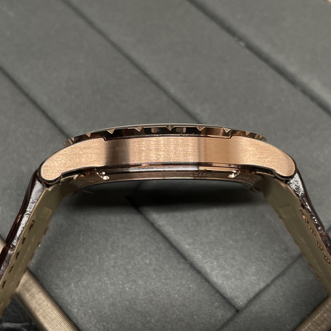 Roger's Skeleton Tourbillon Rose Gold Brown Leather bbr❗️ - Image 7