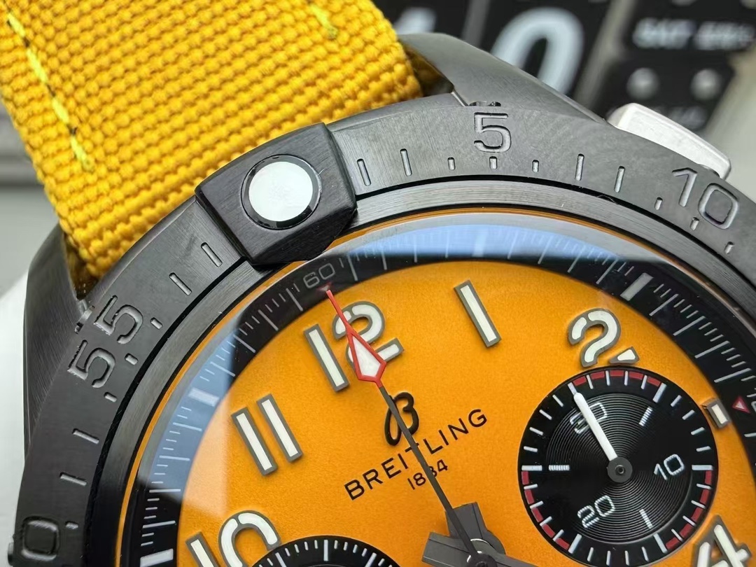 Bls new yellow wolf chronograph shipped real shots! - Image 4