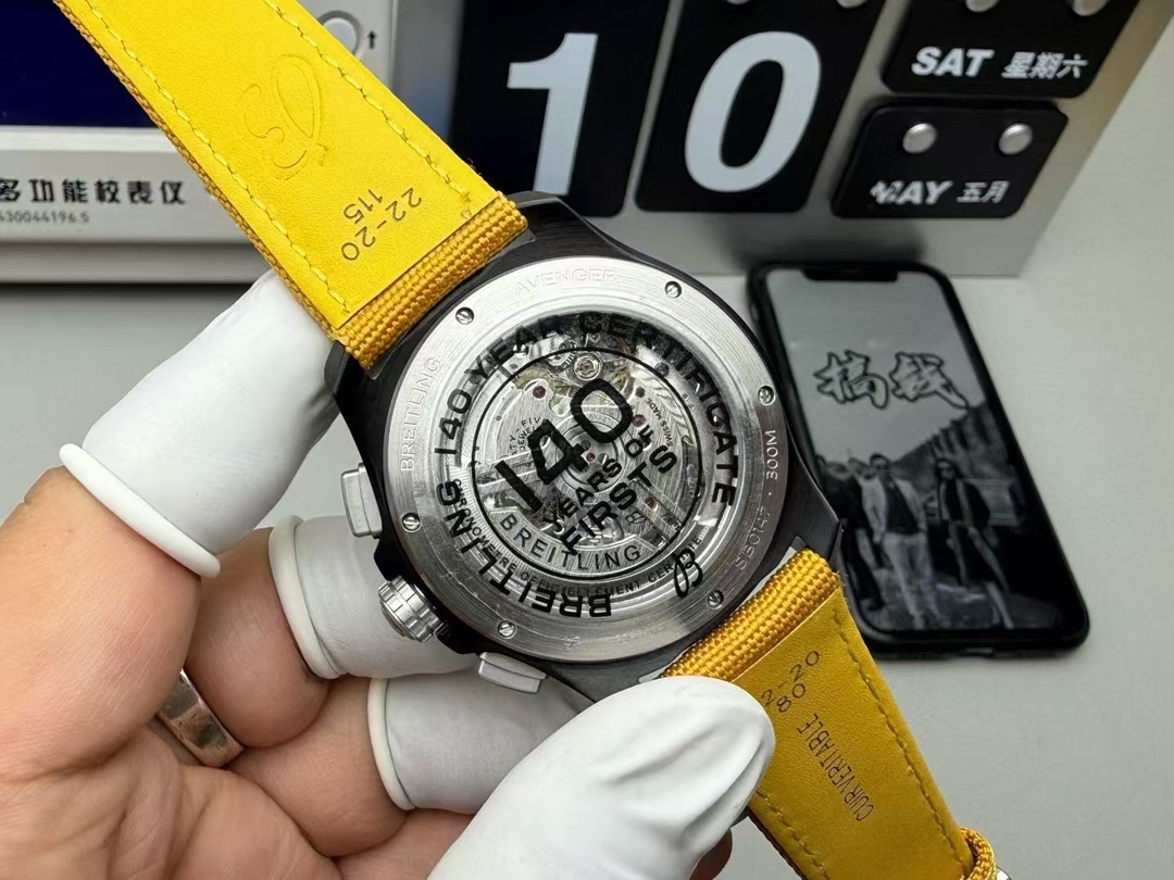 Bls new yellow wolf chronograph shipped real shots! - Image 7