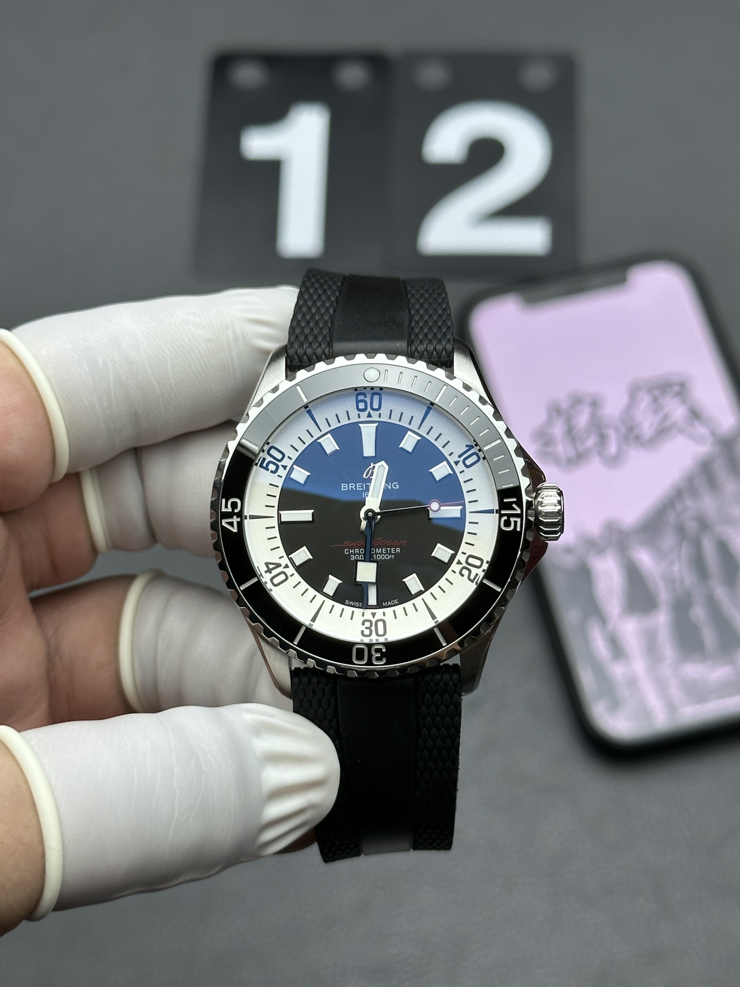 BLS Breitling Ocean delivery real shot!