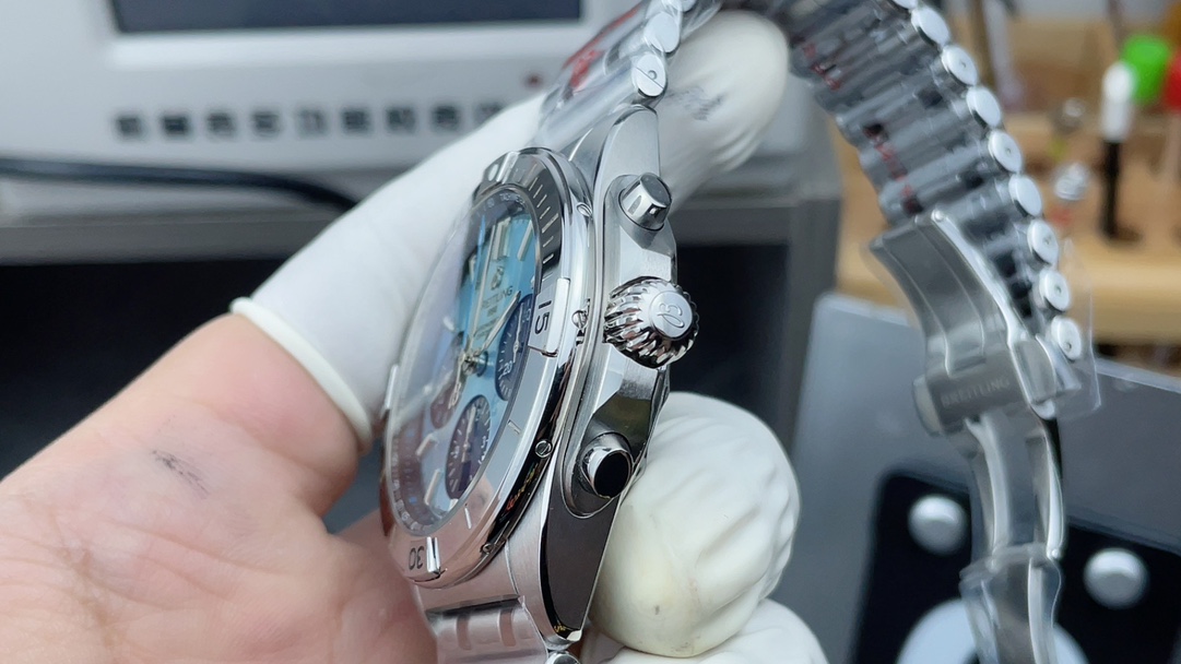 BLS Ice Blue Surface Bullet Chronograph - Image 5