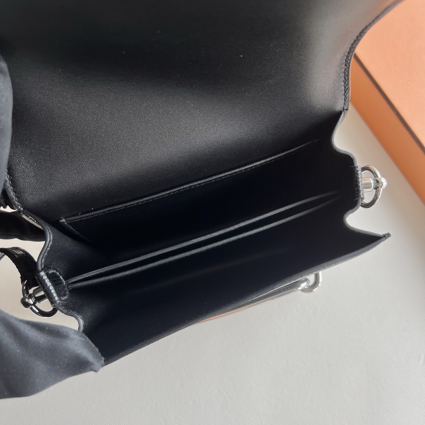 Roulis 18cm Lizard Color: Ck89 black Noir fully handmade wax thread sewing Silver buckle customized✈️ - Image 6