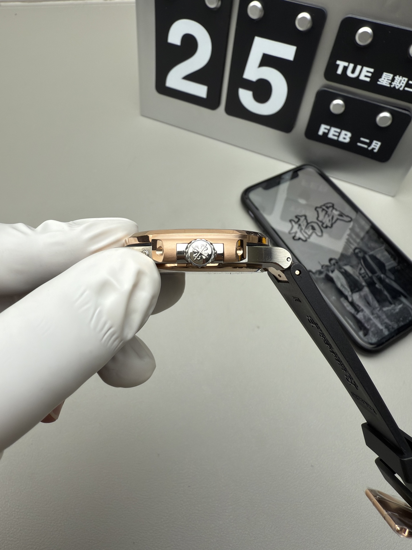 GR rose gold 5712 shipped real shot! - Image 6