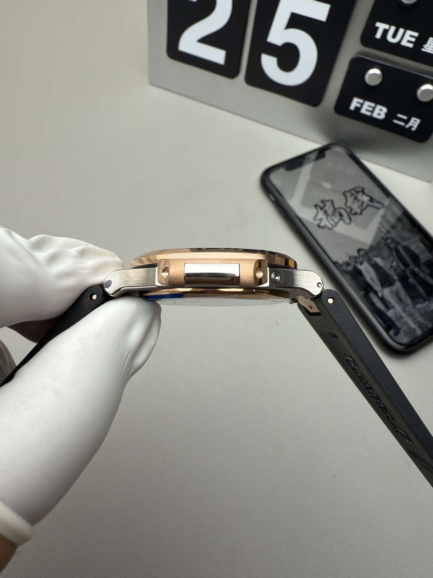 GR rose gold 5712 shipped real shot! - Image 7