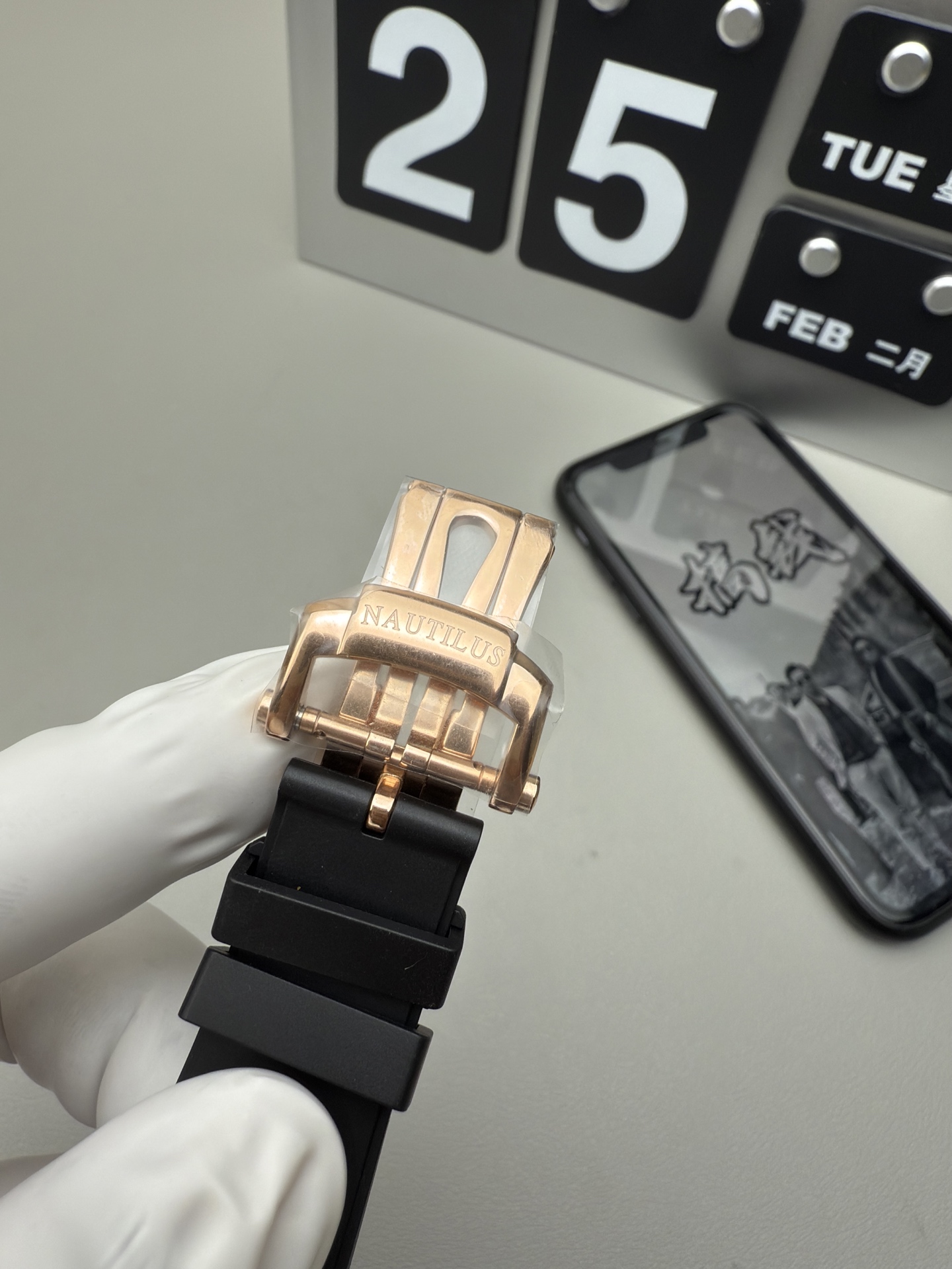 GR rose gold 5712 shipped real shot! - Image 9