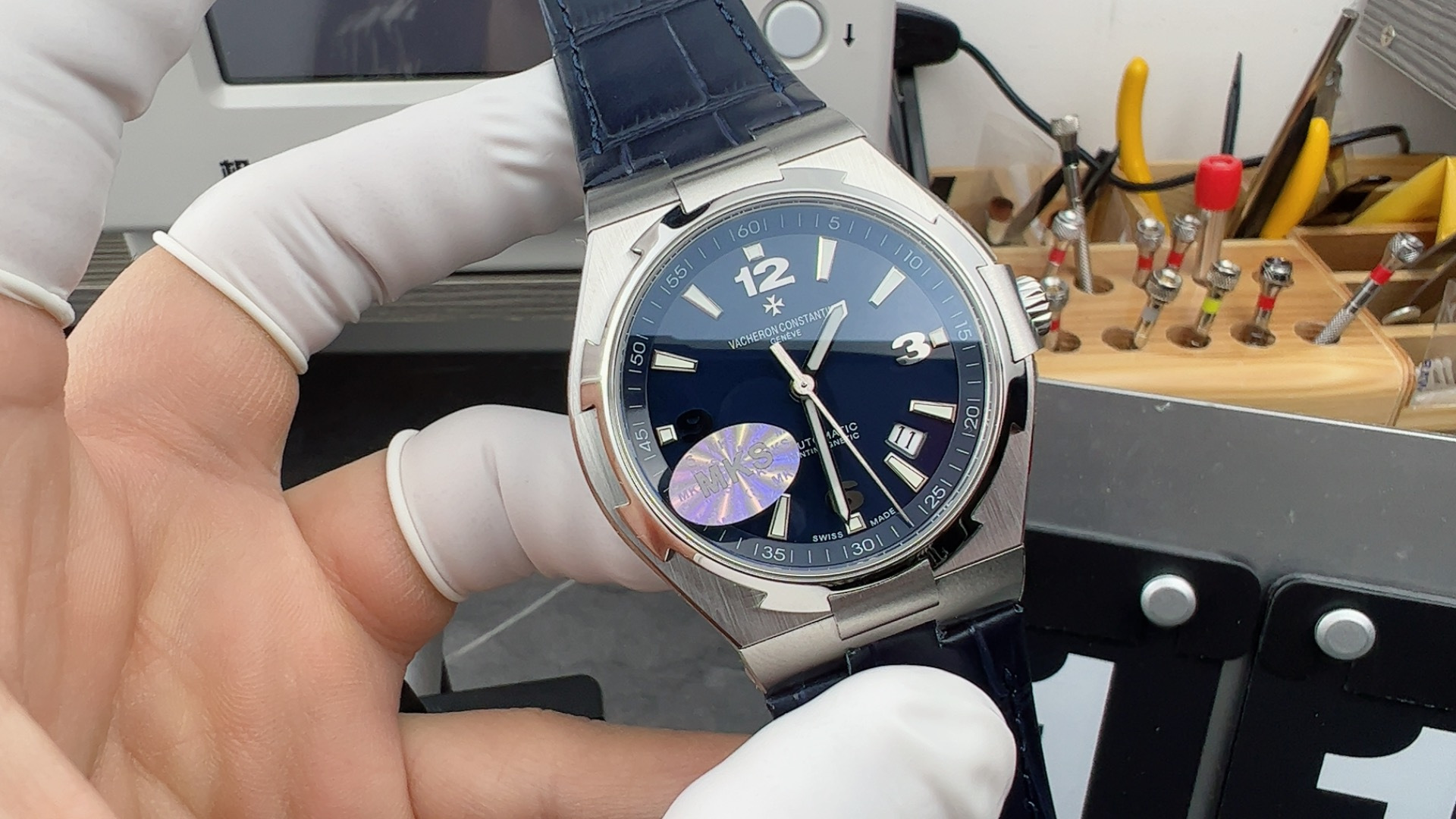 MKS blue surface travels all over the world