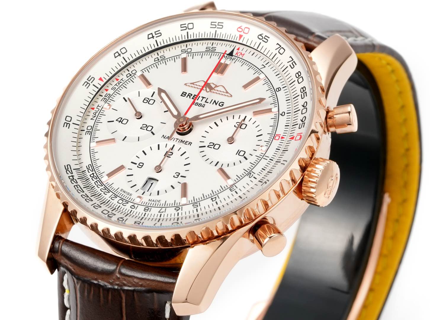 Produced by BLS: Breitling's new aviation chronograph watch🎮RW2 (Navitimer) 70th anniversary, Breitling reinterprets classic watches with bold colors - Image 4