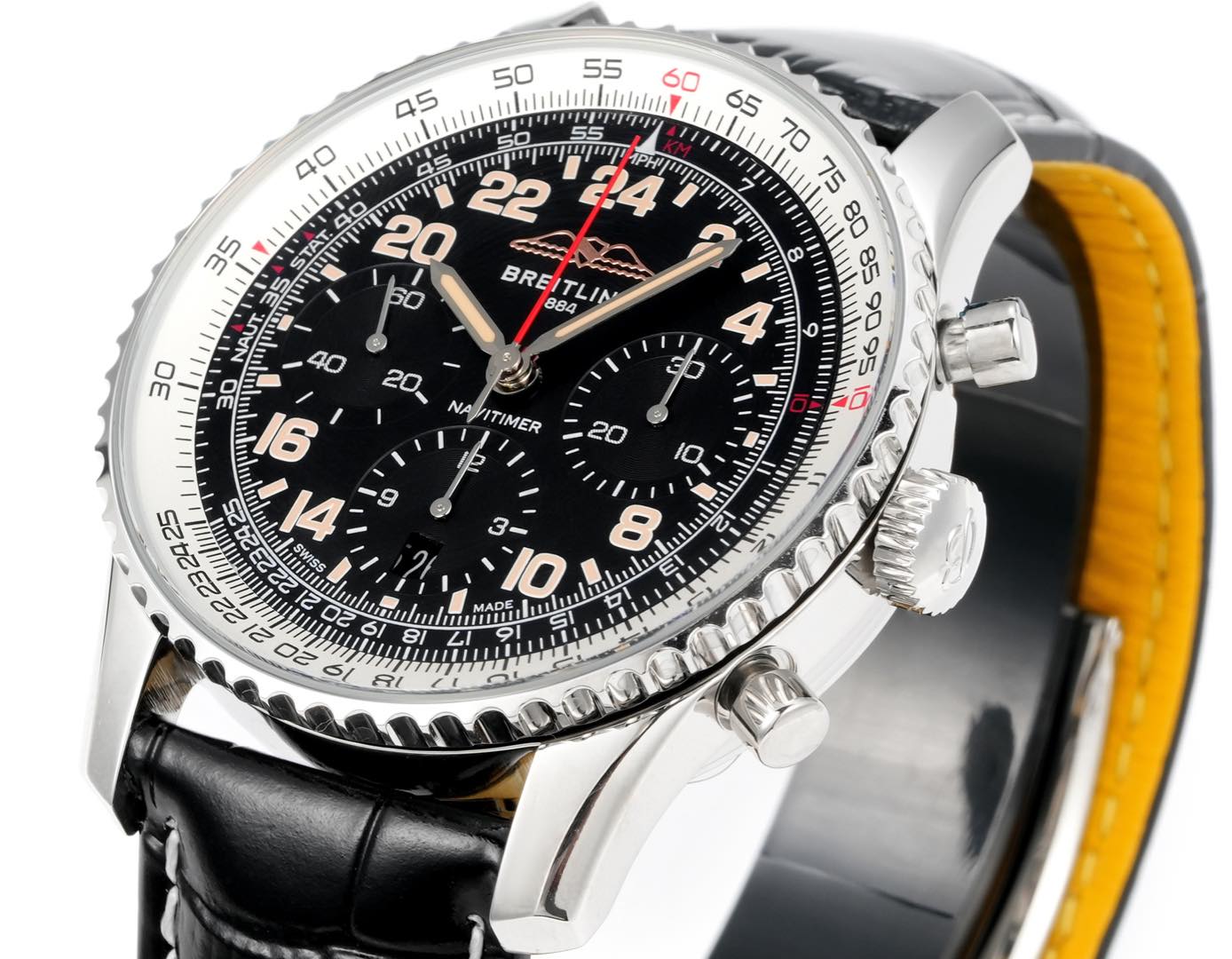 Produced by BLS: Breitling's new aviation chronograph watch🎮RW2 (Navitimer) 70th anniversary, Breitling reinterprets classic watches with bold colors - Image 4