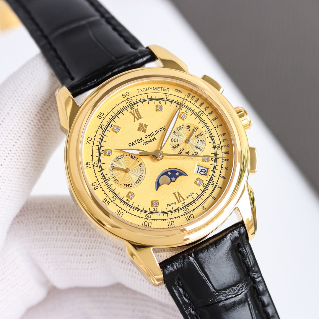💕💕💕Factory quality, high-end series! 🆕The new Patek Philippe complication chronograph series is launched - Image 4