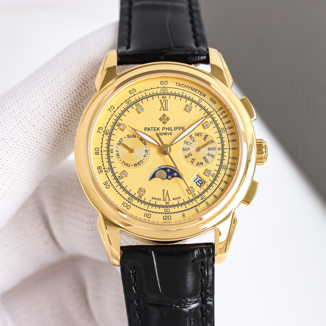 💕💕💕Factory quality, high-end series! 🆕The new Patek Philippe complication chronograph series is launched - Image 5