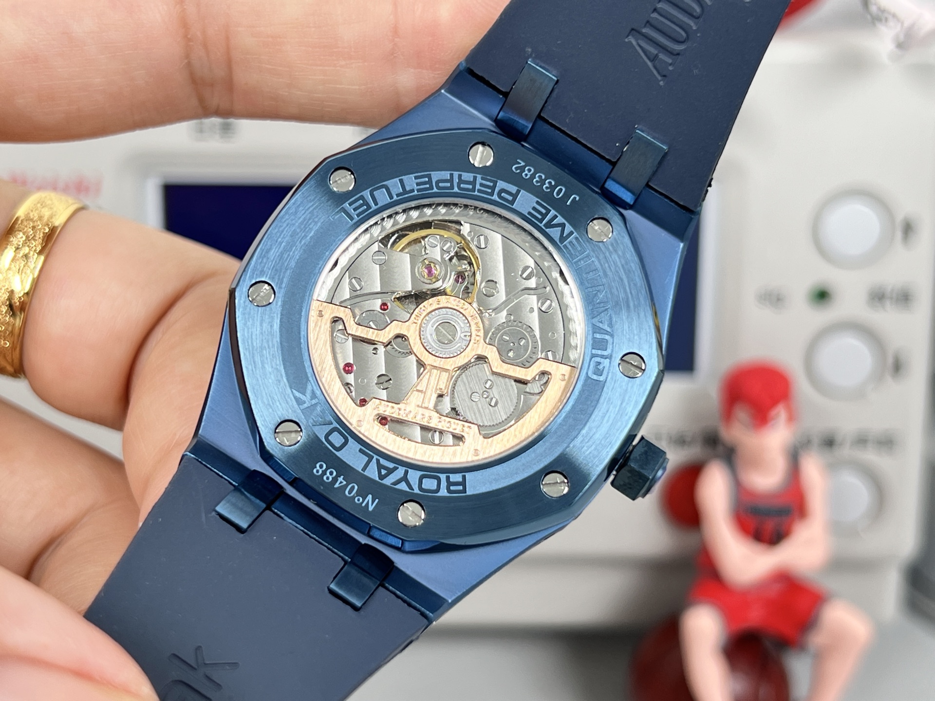 AP Audemars Piguet Royal Oak 26574ST series men's watch! A perfect and personalized experience! 1⃣️Diameter 41MM! 2⃣️Equipped with customized version of Cal - Image 8