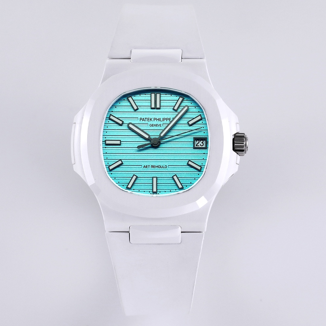 đăAET Ceramic Tiffany 5711 NautilusăăPATEK PHILIPPEăPatek Philippeâs ceramic case and rubber strap have won a lot of love and full expectations - Image 2