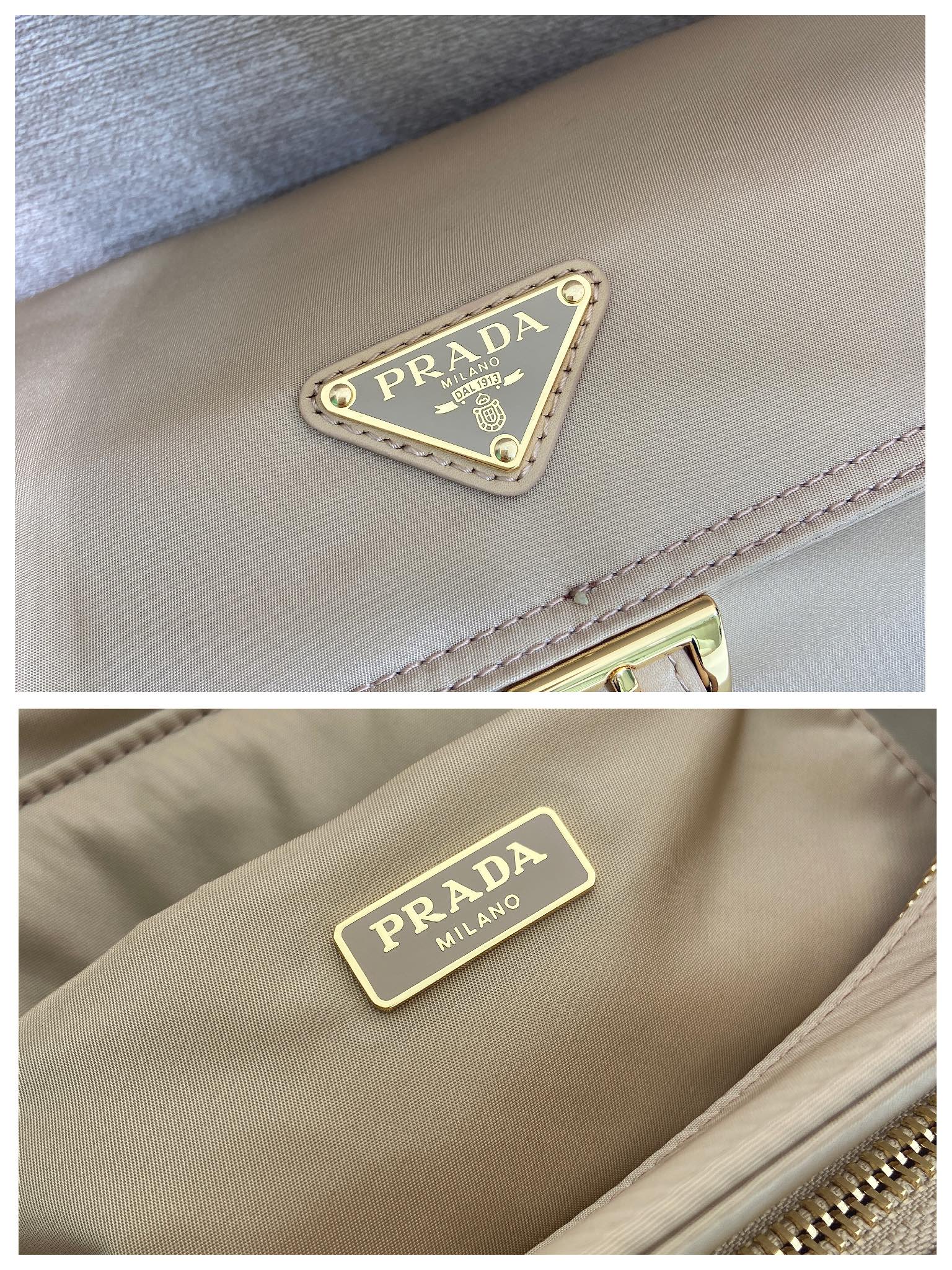 🎉New messenger bag🎉1BD394 new color🎉🎉 The perfect blend of sophistication and functionality, this bag is crafted from recycled nylon with a soft silhouette and multiple pockets - Image 9