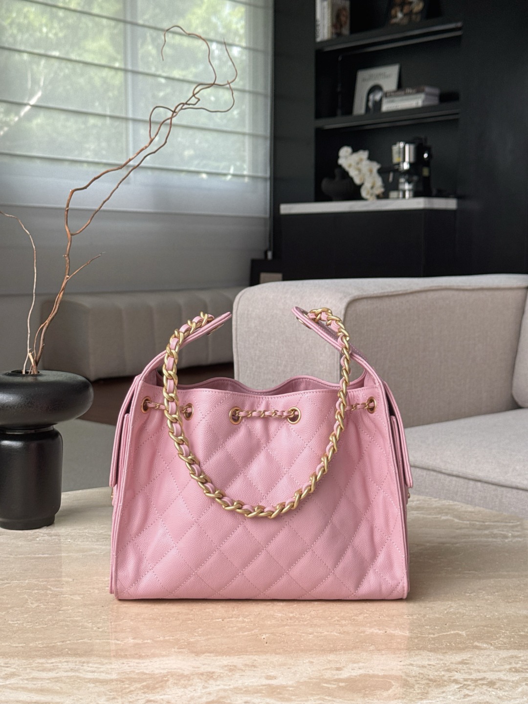 Sakura pink hits girls’ hearts💘 Exquisite and high-end, practicality has not been lost, and the capacity can be filled! Style adaptability is 100%, whether it is sweet style or cool style All completely OK! ! ! - Image 2