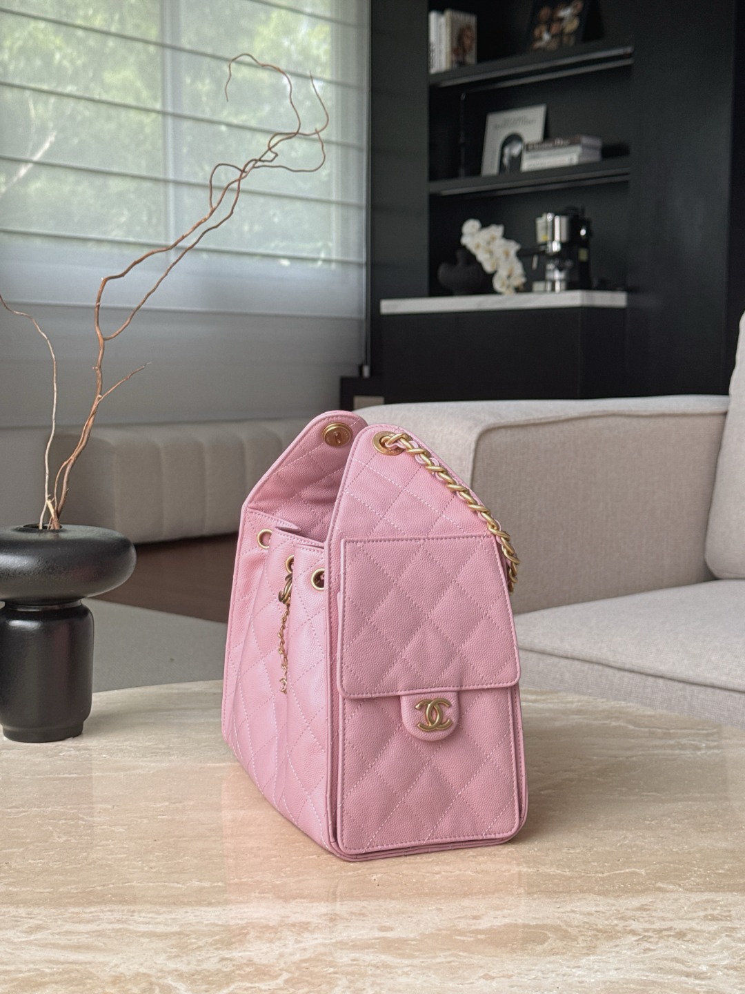 Sakura pink hits girls’ hearts💘 Exquisite and high-end, practicality has not been lost, and the capacity can be filled! Style adaptability is 100%, whether it is sweet style or cool style All completely OK! ! ! - Image 3