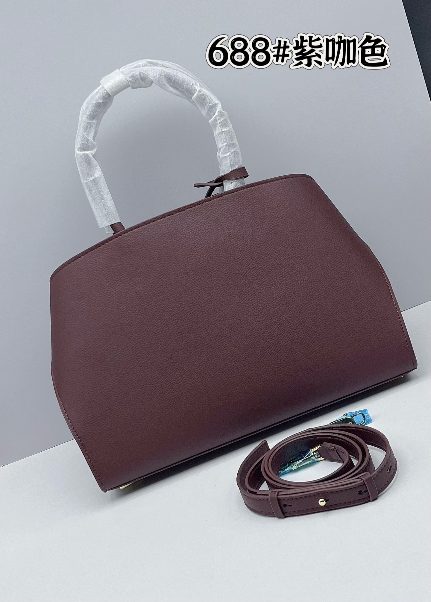 🛍🛍Purple coffee color first batch released FERRAGAM^Hug gloves The most popular bag in autumn and winter must have a place - Image 3