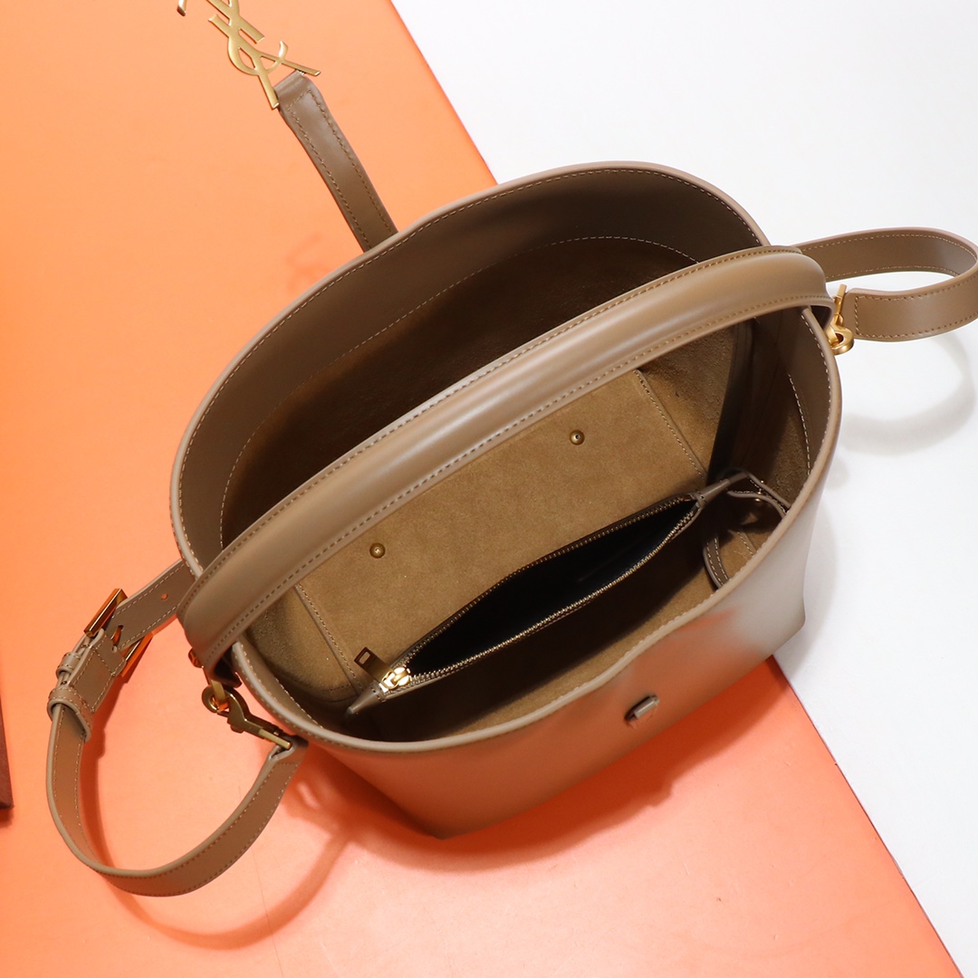 Special original order👏LE 5À7 series (large bucket bag) Super nice bucket bag with handle_New bag type, made of Italian calfskin - Image 3