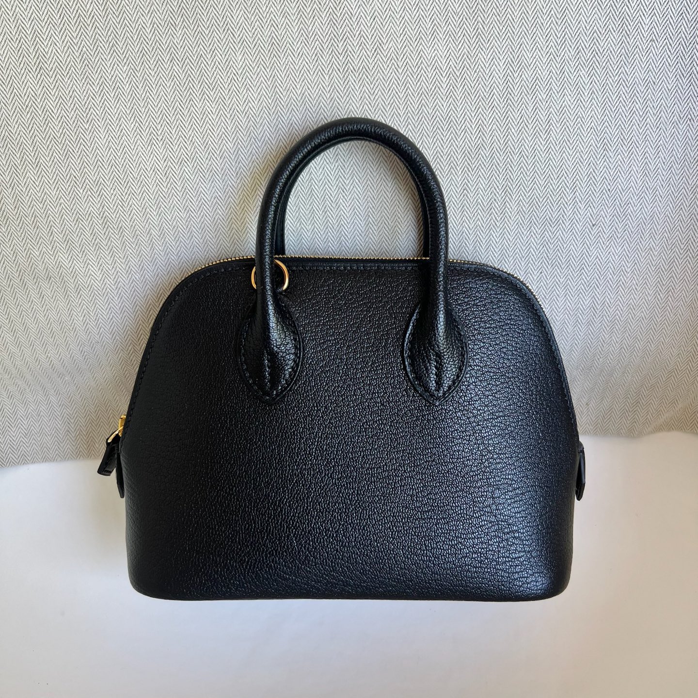 MiniBolide 20cm Chever Color: Ck89 black Fully handmade wax stitching Gold buckle customized✈️ - Image 12