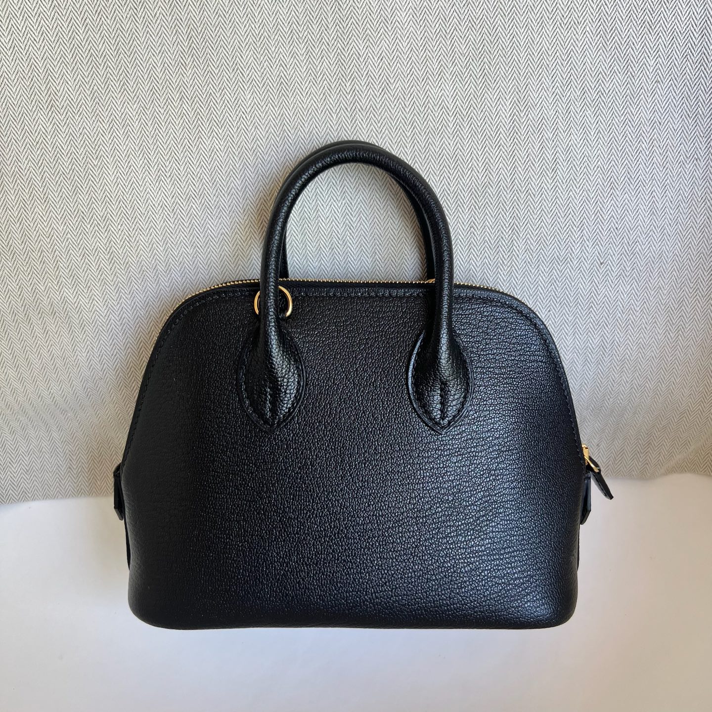 MiniBolide 20cm Chever Color: Ck89 black Fully handmade wax stitching Gold buckle customized✈️ - Image 13