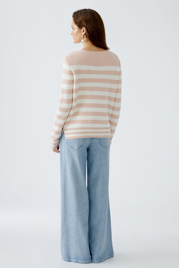 OUI - GERINGELTER PULLOVER