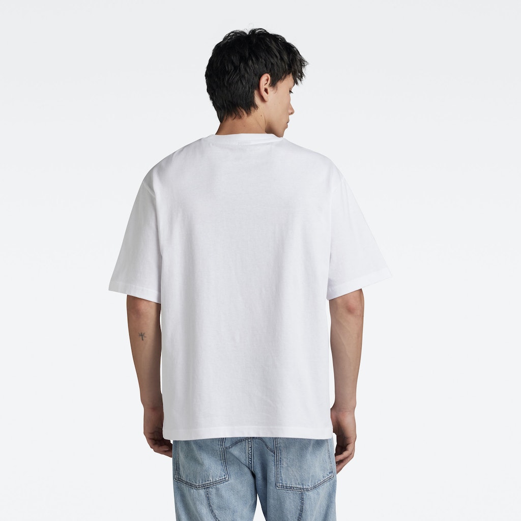 G-STAR - T-SHIRT / CENTER CHEST BOXY R T