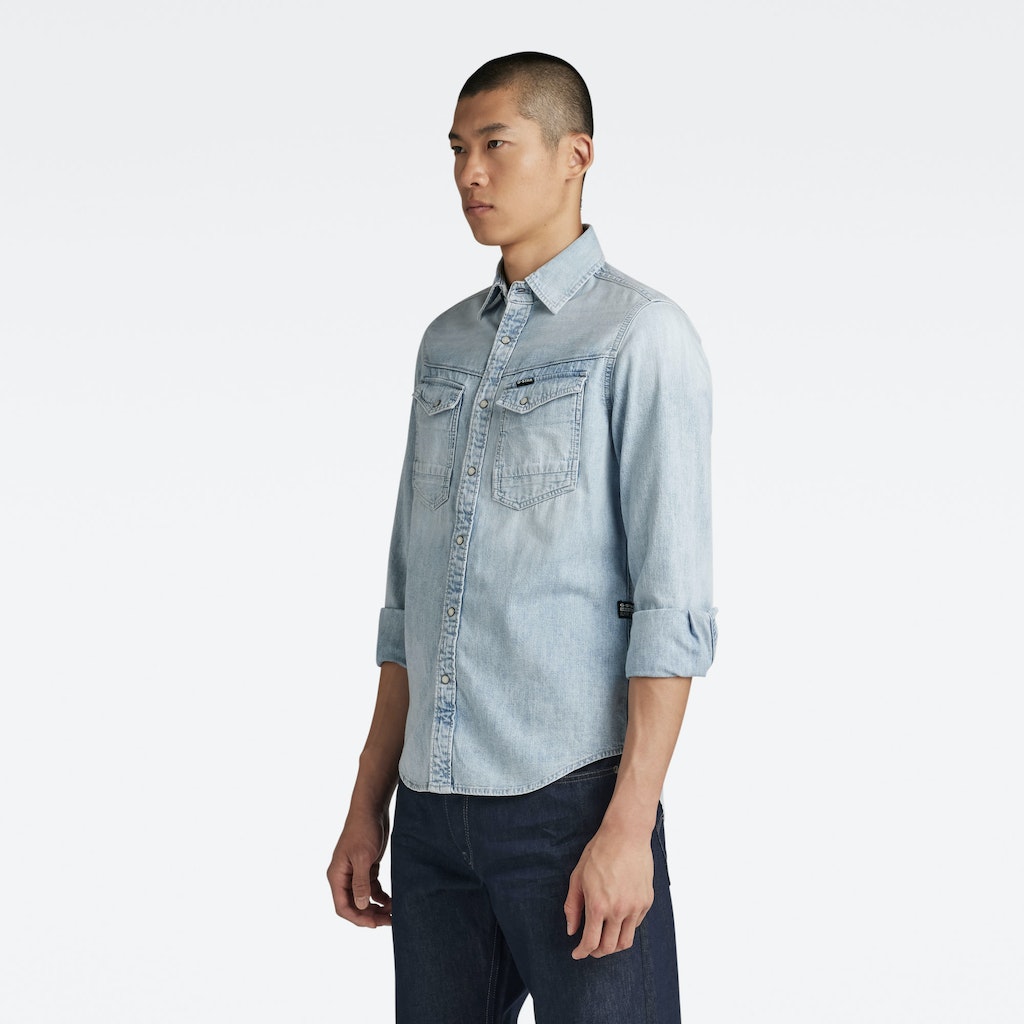 G-STAR - T-SHIRT / DAKOTA SLIM SHIRT LS