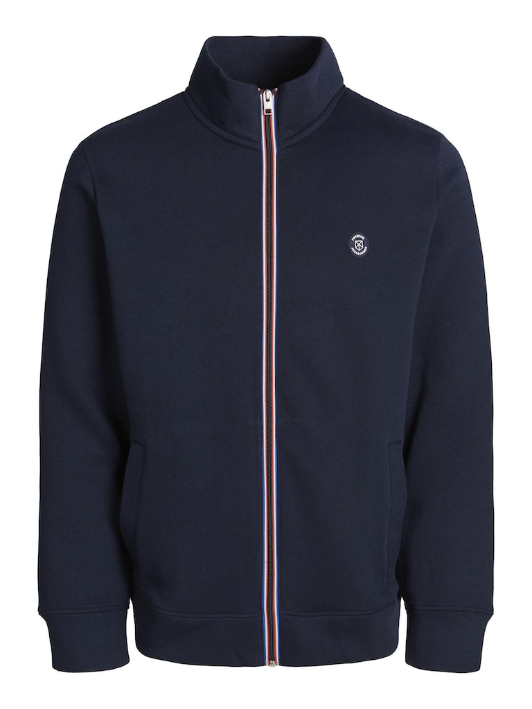 JACK & JONES - SWEATJACKE / PRBLURUBBER SWEAT ZIP CARDIGAN PRA