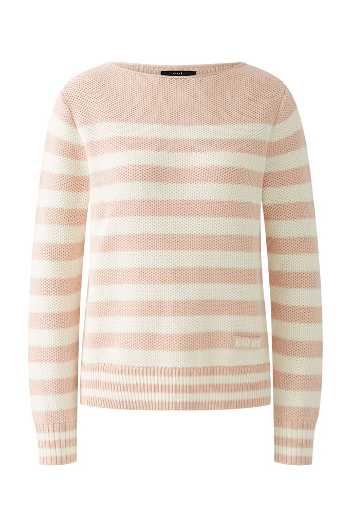 OUI - GERINGELTER PULLOVER
