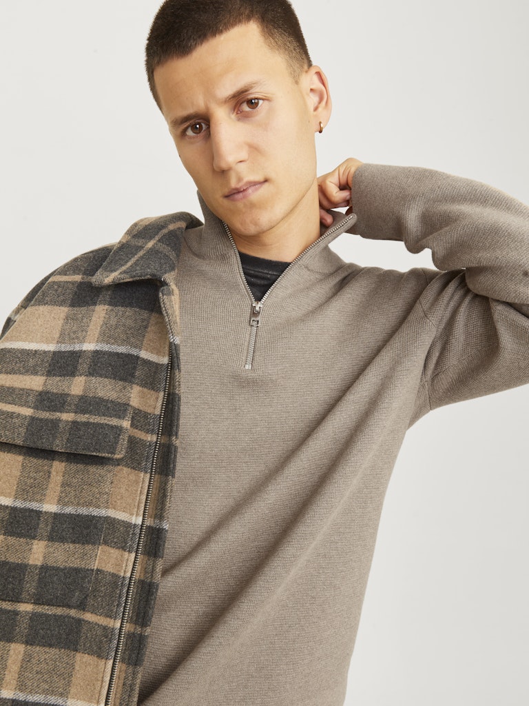 JACK & JONES - PULLOVER HALF ZIP