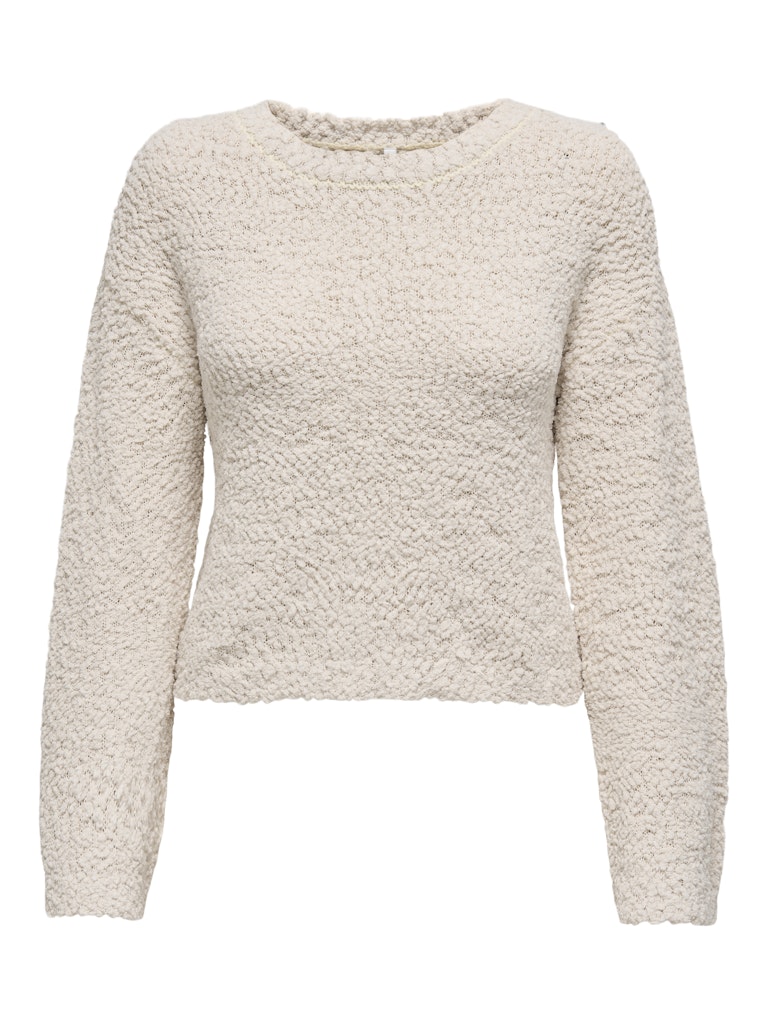 ONLY - PULLOVER / GLORIA LS POPCORN O-NECK KNT ONLY - PULLOVER / GLORIA LS POPCORN O-NECK KNT