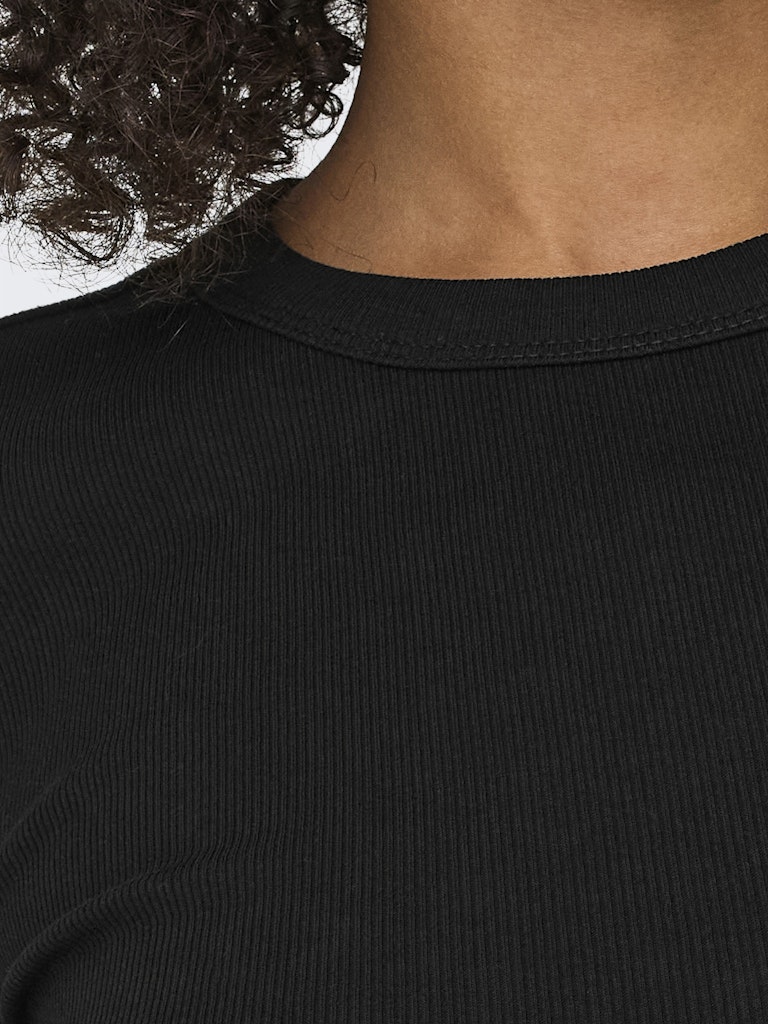 ONLY - T-SHIRT GERIPPT / EASY 