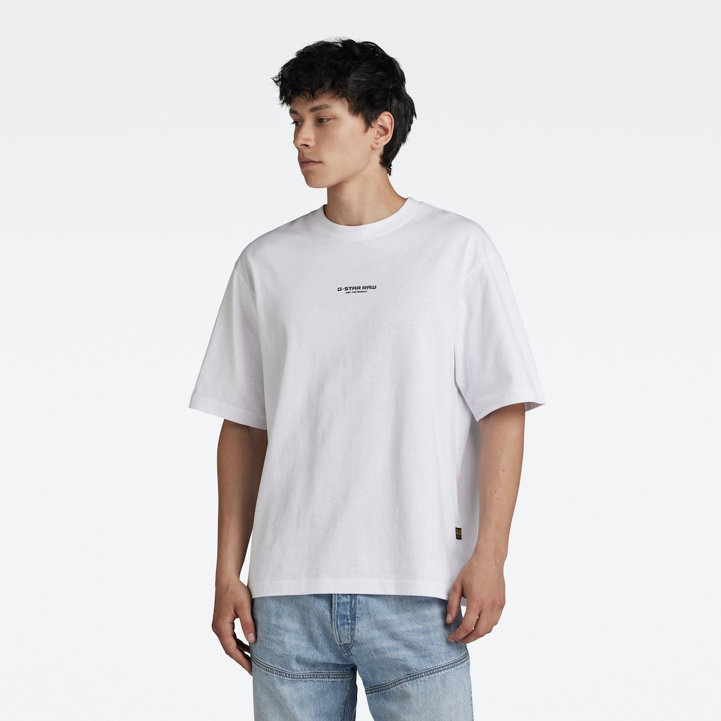 G-STAR - T-SHIRT / CENTER CHEST BOXY R T